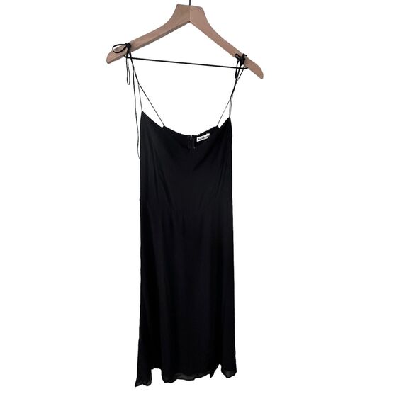 Reformation Juliette Sleeveless Midi Dress in Black Size 12 NWT - Picture 8 of 10
